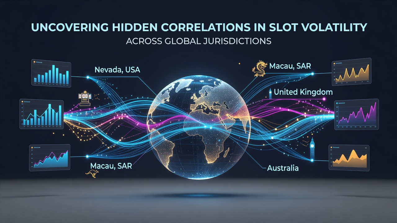 Data visualization showing slot volatility patterns across multiple international gaming jurisdictions with color-coded correlation maps